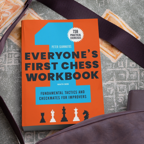 Everyone's First Chess Workbook: Fundamental Tactics and Checkmates for Improvers – 738 Practical Exercises Paperback